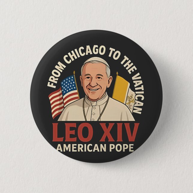 Christlicher Glaube an die katholische Kirche Button (Vorderseite)