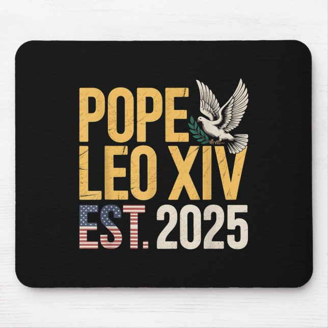 Christlicher Glaube an die katholische Kirche Mousepad (Vorne)