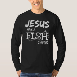 Christlicher Glaube an Jesus Christus ein Fischer T-Shirt