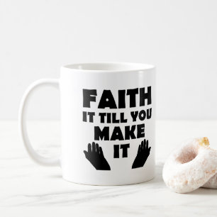 Christlicher Glaube Bis Du Es Schaffst Zitate Kaffeetasse