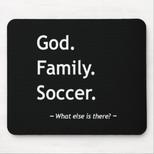 Christlicher Glaube Christentum Gott Familie Fußba Mousepad
