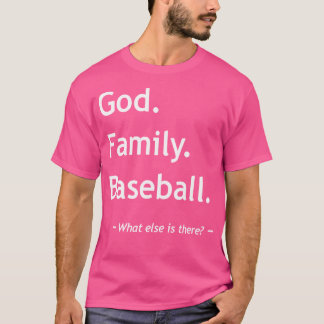 Christlicher Glaube, Familie Baseball Jesus Christ T-Shirt