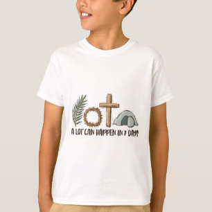 Christlicher Glaube Frohen Ostertag Eine Menge Kan T-Shirt