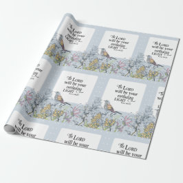 Christlicher Glaube, Herr und leichtes Geschenk Geschenkpapier