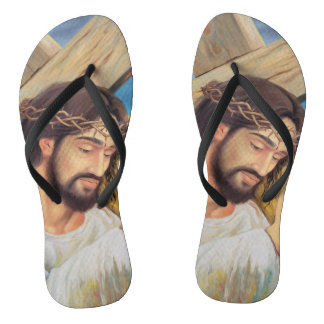 Christlicher Glaube Jesus Christus Flip Flops