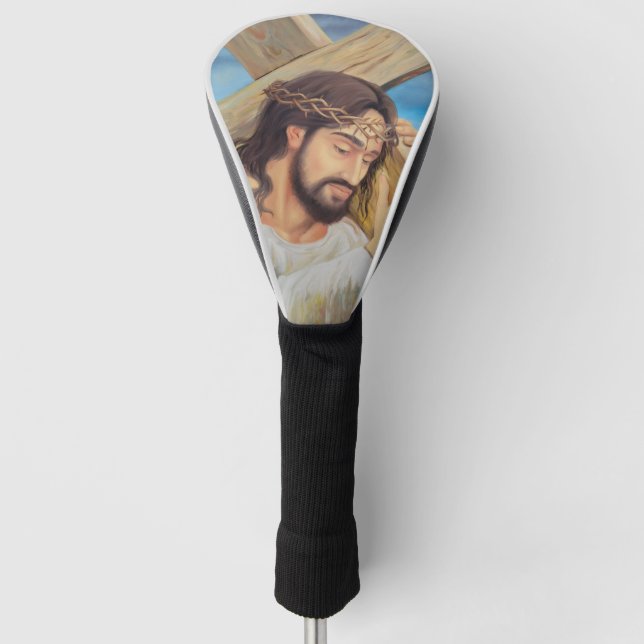 Christlicher Glaube Jesus Christus Golf Headcover (Vorderseite)