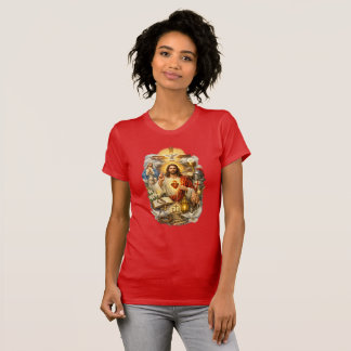 Christlicher Glaube – Jesus Christus, Heiliges Kre T-Shirt