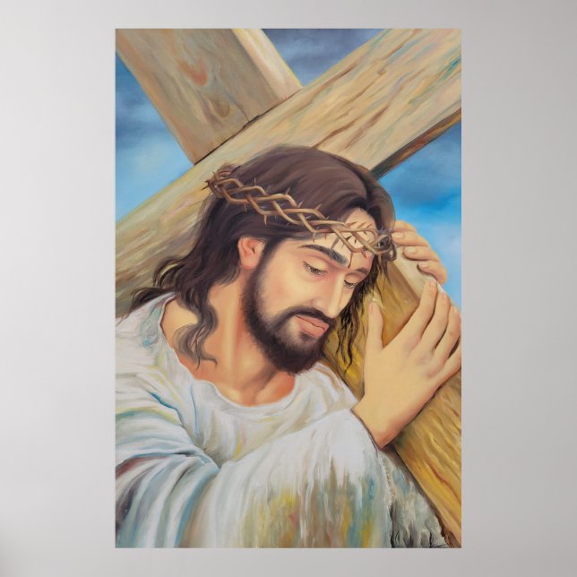 Christlicher Glaube Jesus Christus Poster (Vorne)