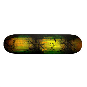 Christlicher Glaube Jesus ist Lord Skateboard