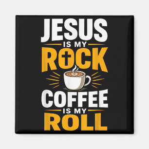 Christlicher Glaube Jesus Kaffee Morgen Gebet Magnet