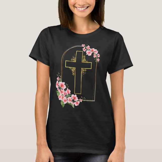 Christlicher Glaube Jesus Religion ist die Blume G T-Shirt (Vorderseite)