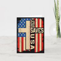 Christlicher Glaube Jesus Rette Usa Patriotisch Am