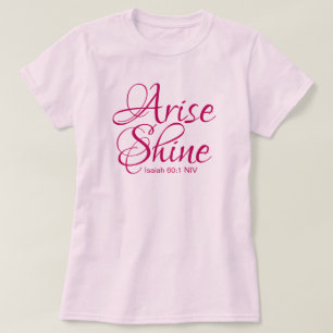Christlicher Glaube kommt auf und das Shine Bible  T-Shirt
