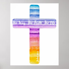 Christlicher Glaube Kunst, Christliche Kunst, Dich Poster