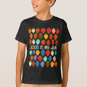 Christlicher Glaube Religiöse Erdbeere Jesus Das I T-Shirt