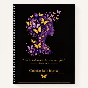 Christlicher Glaubensjournal – Psalm 46,5 Notizbuch