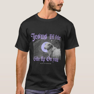 Christlicher Glaubenssatz Jesus Lamb Apparel T-Shirt