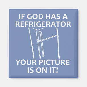 Christlicher Gott Kühlschrank Ihr Bild Magnet