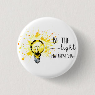 Christlicher Gott sei die Inspiration des Lichts Button