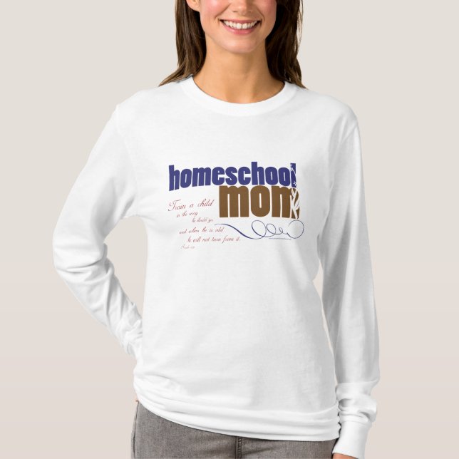 Christlicher homeschool T - Shirt - Homeschool (Vorderseite)