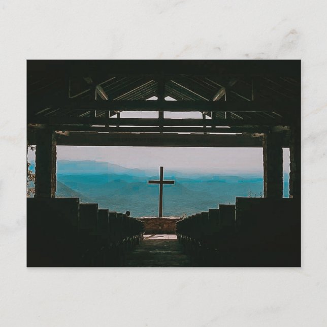 Christlicher Hübscher Ort Kapelle Süd Carolina Postkarte (Vorderseite)