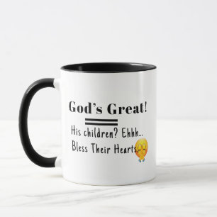 Christlicher Humor-Frecher Becher - Lustige Kaffee Tasse