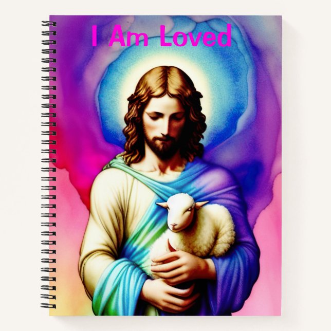Christlicher Identity Journal Good Shepherd Notizbuch (Vorderseite)