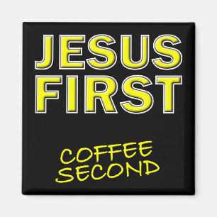 Christlicher Jesus Erster Kaffee Magnet