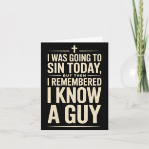 Christlicher Jesus Glaube Humor Bibel Gläubiger Karte