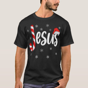 Christlicher Jesus ist der Grund, dass Candy Cane T-Shirt