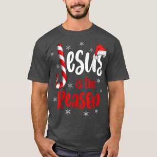 Christlicher Jesus ist der Grund, dass Candy Cane T-Shirt