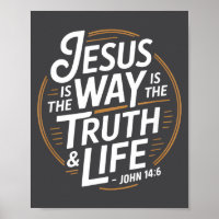 Christlicher Jesus ist der Weg ist die Wahrheit un