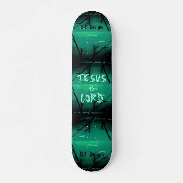 Christlicher Jesus ist Lord Skateboard (Vorne)