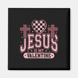 Christlicher Jesus ist mein Valentinstag religiös  Magnet