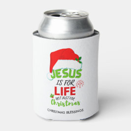 Christlicher JESUS IST NICHT nur zu Weihnachten Dosenkühler