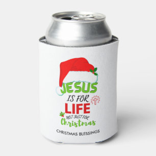 Christlicher JESUS IST NICHT nur zu Weihnachten Dosenkühler