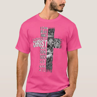 Christlicher Jesus Löwe Judah Juda T-Shirt