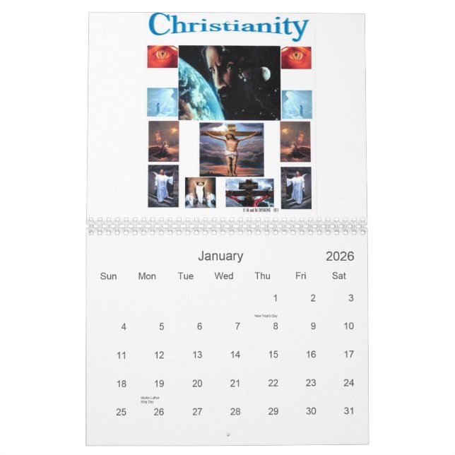 Christlicher Kalender (Jan 2026)