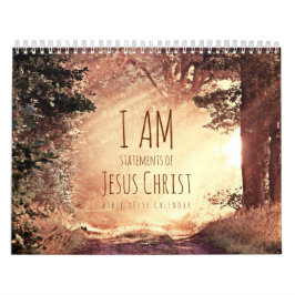 Christlicher Kalender Ich bin Jesus Bible Verse