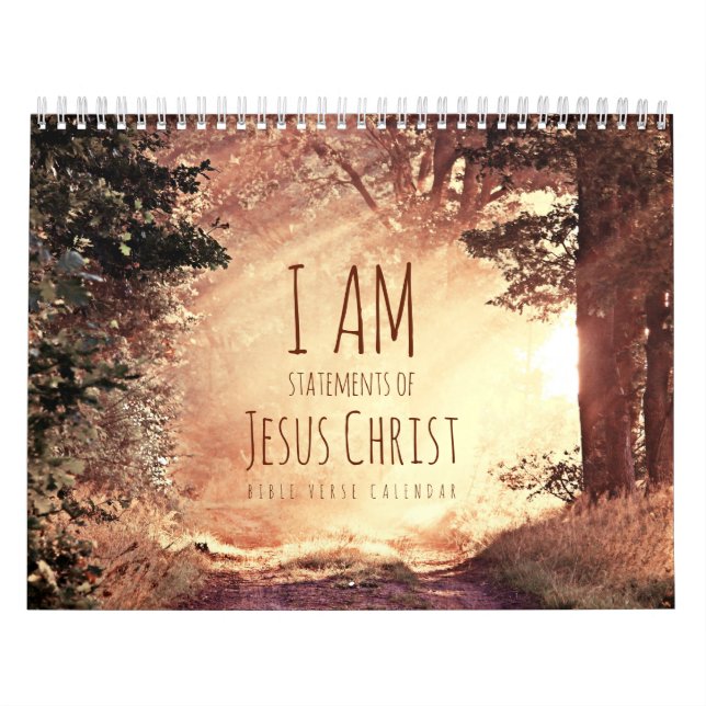 Christlicher Kalender Ich bin Jesus Bible Verse (Titelbild)