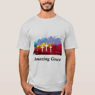 Christlicher Karfreitag Kreuze Phantastische Grace T-Shirt