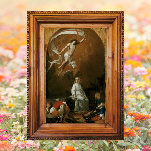 Christlicher katholischer Jesus Auferstehung Frohe Poster