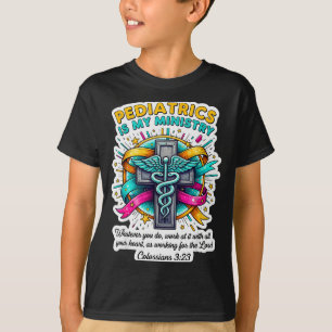 Christlicher Kinderarzt Doktor Pädiatrie Ist Mein T-Shirt