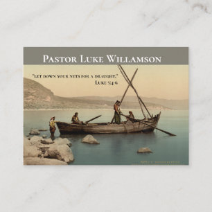 Christlicher Kirchenpastor Minister Evangelist Bib Visitenkarte