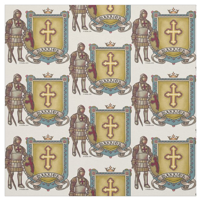 Christlicher Krieg für Jesus Stoff (Muster)