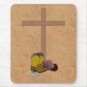 Christlicher Land-Western MOUSEPAD