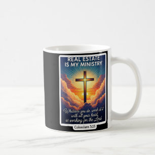 Christlicher Makler Immobilien sind mein Ministeri Kaffeetasse