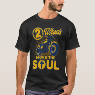 Christlicher Motorradbiker 2 Räder bewegen die See T-Shirt