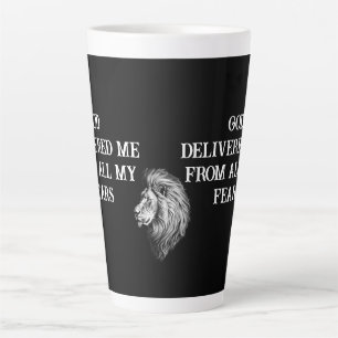 Christlicher Mut Biblische Inspirationsbotschaft Milchtasse