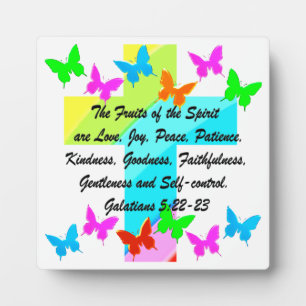 CHRISTLICHER OBST DES SPIRITS FOTOPLATTE